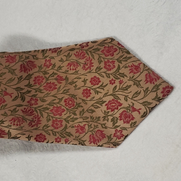 Vintage Mid-century King Diewiener Krawatte Trevira 4" XWide Necktie - Picture 2 of 11